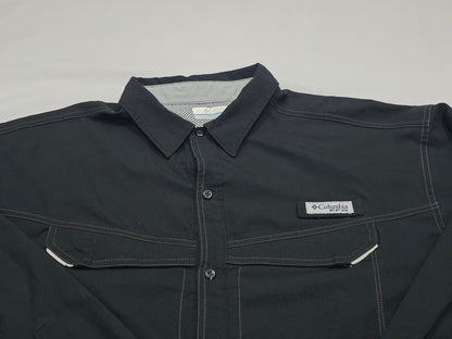Camisa Columbia Pfg Xgande Xl Negro (Usado)