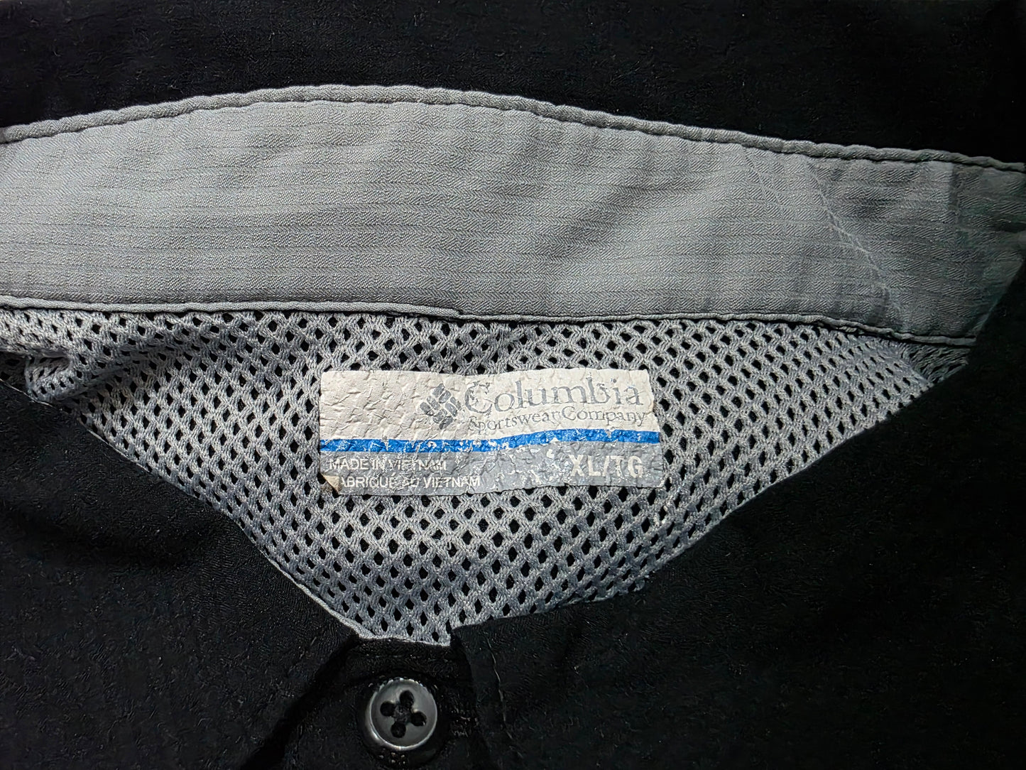 Camisa Columbia Pfg Xgande Xl Negro (Usado)