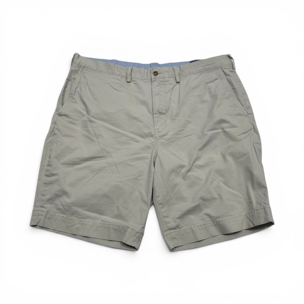 Bermuda Ralph Lauren Talla 38 Stretch Classic Fit Beige Pony (Usado)