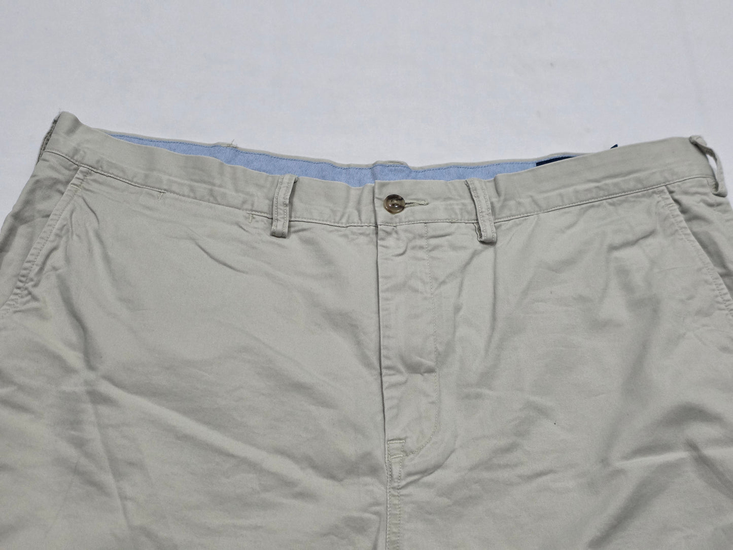 Bermuda Ralph Lauren Talla 38 Stretch Classic Fit Beige Pony (Usado)