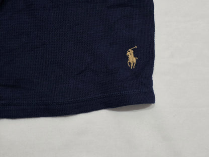 Playera Manga Larga Ralph Lauren Xgrande Xl Azul Pony Cafe (Usado)