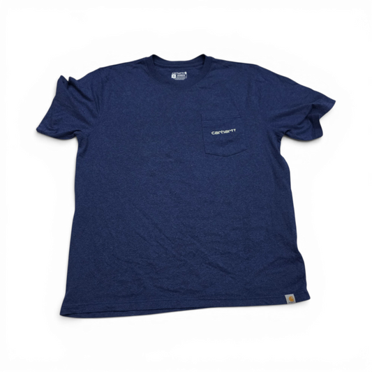 Playera Carhartt Xgrande Relaxed Fit Azul (Usado)