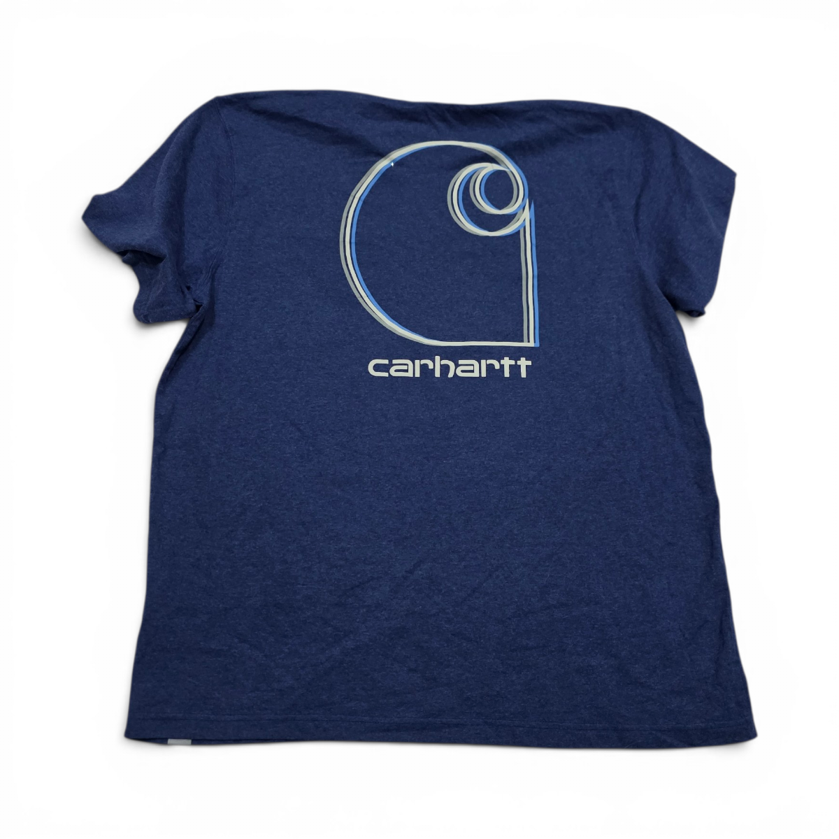 Playera Carhartt Xgrande Relaxed Fit Azul (Usado)