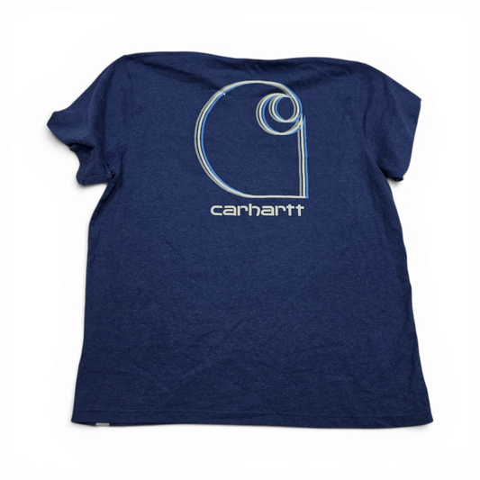 Playera Carhartt Xgrande Relaxed Fit Azul (Usado)