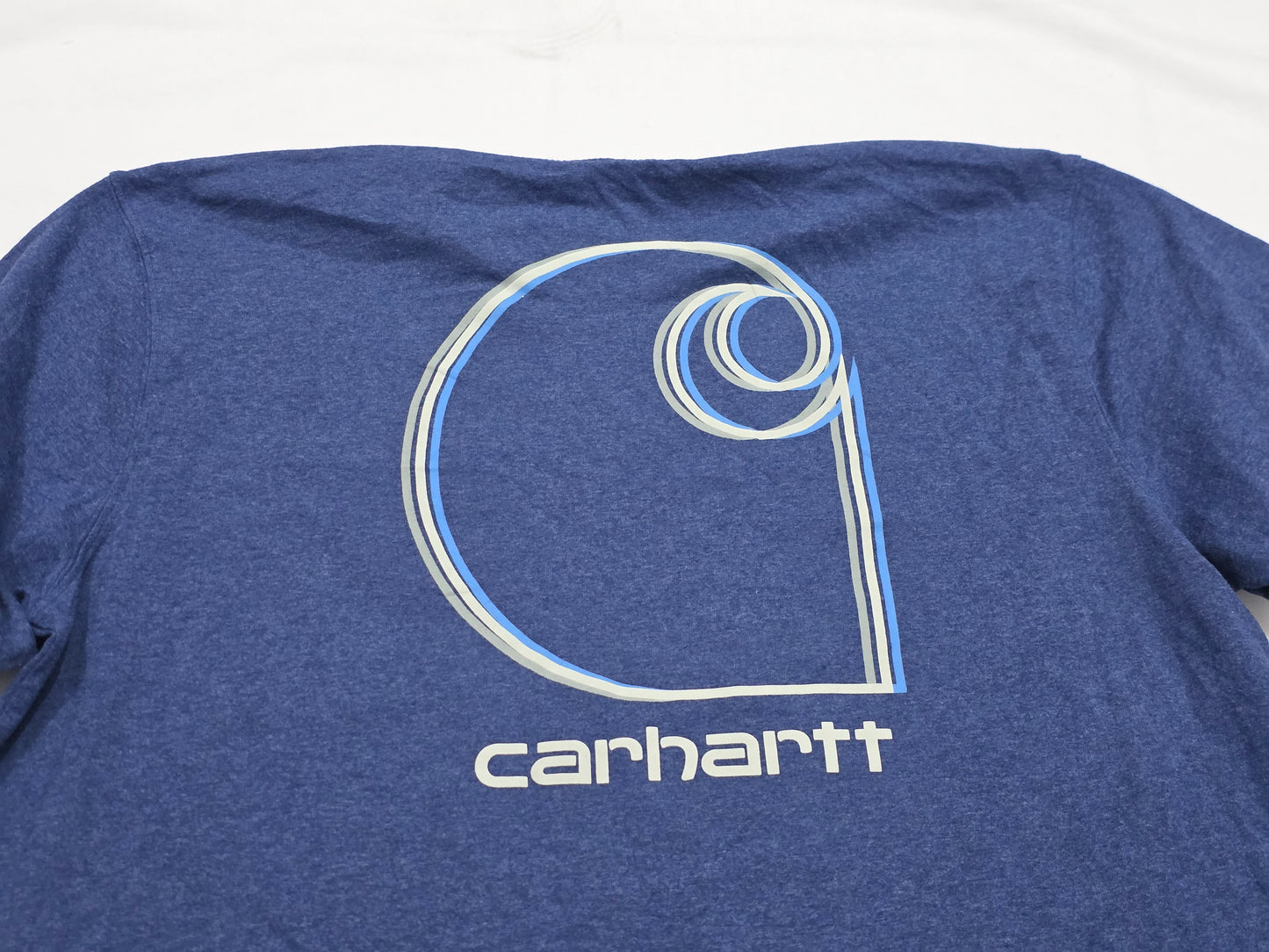 Playera Carhartt Xgrande Relaxed Fit Azul (Usado)