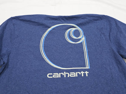 Playera Carhartt Xgrande Relaxed Fit Azul (Usado)