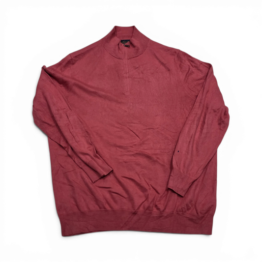 Sueter Brooks Brothers Xgrande Cierre Corto Coral (Usado)