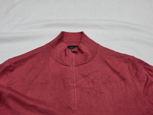 Sueter Brooks Brothers Xgrande Cierre Corto Coral (Usado)