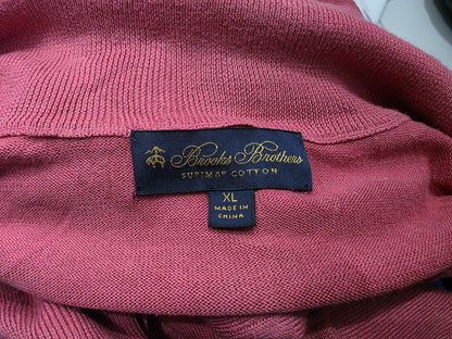 Sueter Brooks Brothers Xgrande Cierre Corto Coral (Usado)