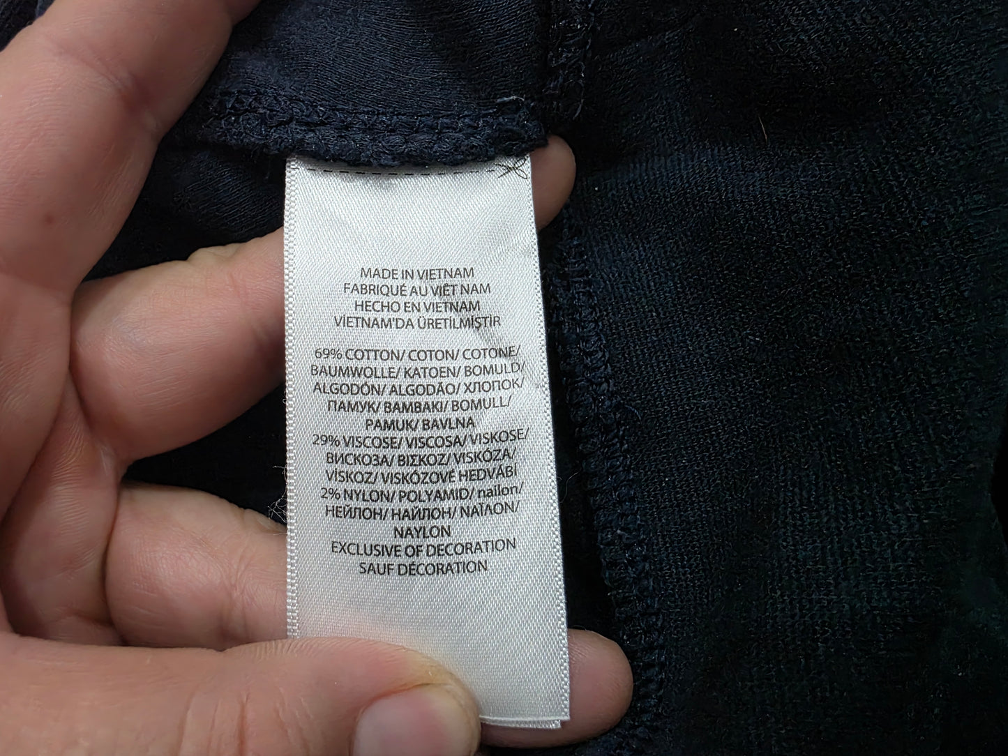 Sueter Ralph Lauren Xgrande Xl Azul Pony Gris Cierre Corto (Usado)