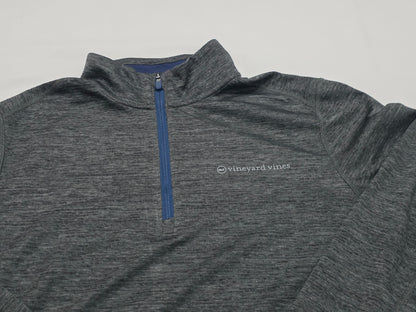Playera Con Cierre Vineyard Vines Xgrande Xl Performance Gri (Usado)