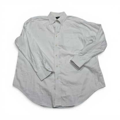 Camisa Ralph Lauren Xgrande 17 34-35 Blanca (Usado)