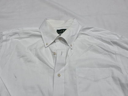 Camisa Ralph Lauren Xgrande 17 34-35 Blanca (Usado)