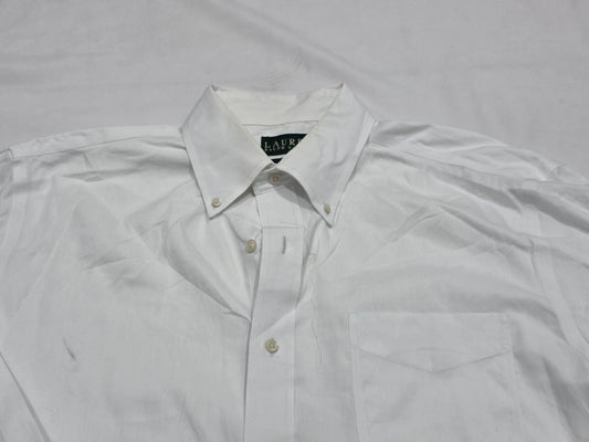 Camisa Ralph Lauren Xgrande 17 34-35 Blanca (Usado)