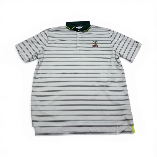 Playera Polo Golf Ralph Lauren Xgrande Xl Blanco Y Verde (Usado)