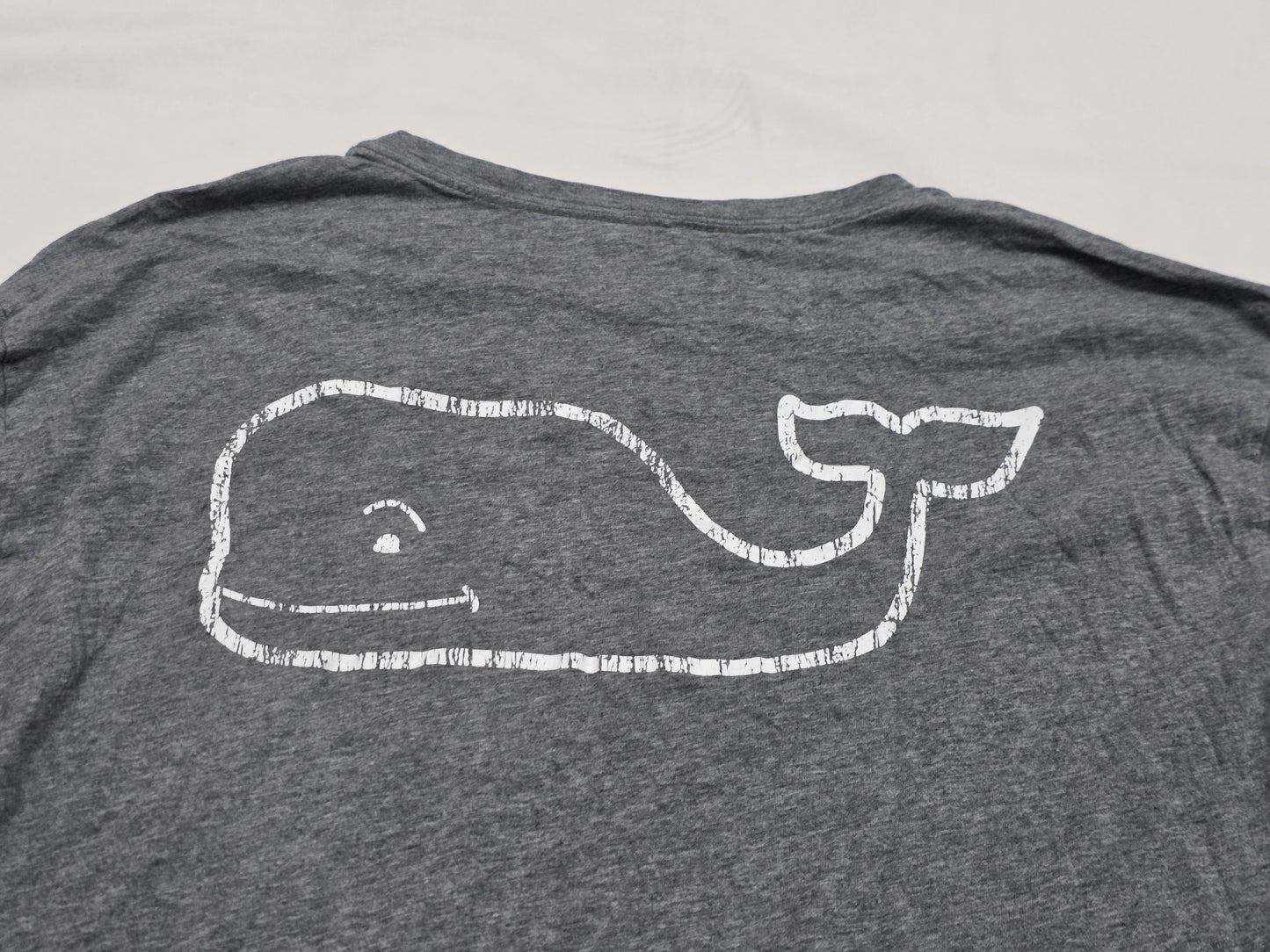 Playera Manga Larga Vineyard Vines Xgrande Xl Gris Ballena (Usado)