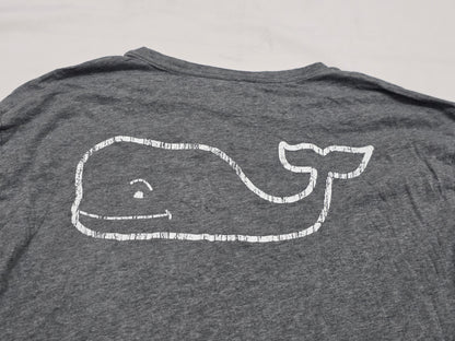 Playera Manga Larga Vineyard Vines Xgrande Xl Gris Ballena (Usado)