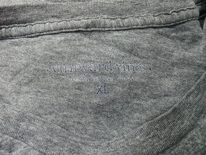 Playera Manga Larga Vineyard Vines Xgrande Xl Gris Ballena (Usado)