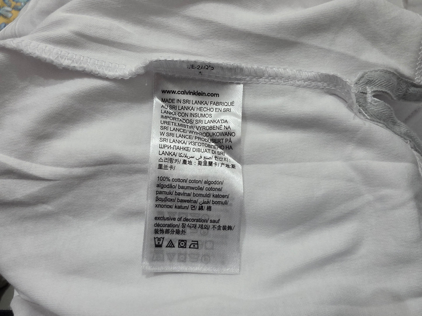 Playera Polo Calvin Klein Xgrande Xl Liquid Touch Blanco (Usado)