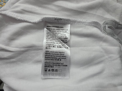 Playera Polo Calvin Klein Xgrande Xl Liquid Touch Blanco (Usado)