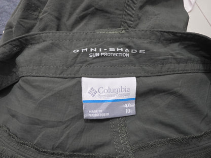 Bermuda Columbia Talla 40 Verde Omni Shade (Usado)