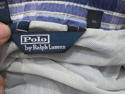 Bermuda Ralph Lauren 2xl Alto Azul Cuadro Bañador (Usado)