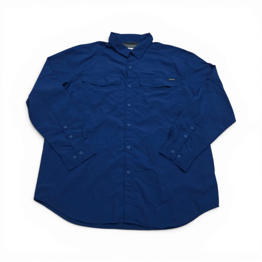 Camisa Columbia 1x Omni Shade Azul (NUEVO)