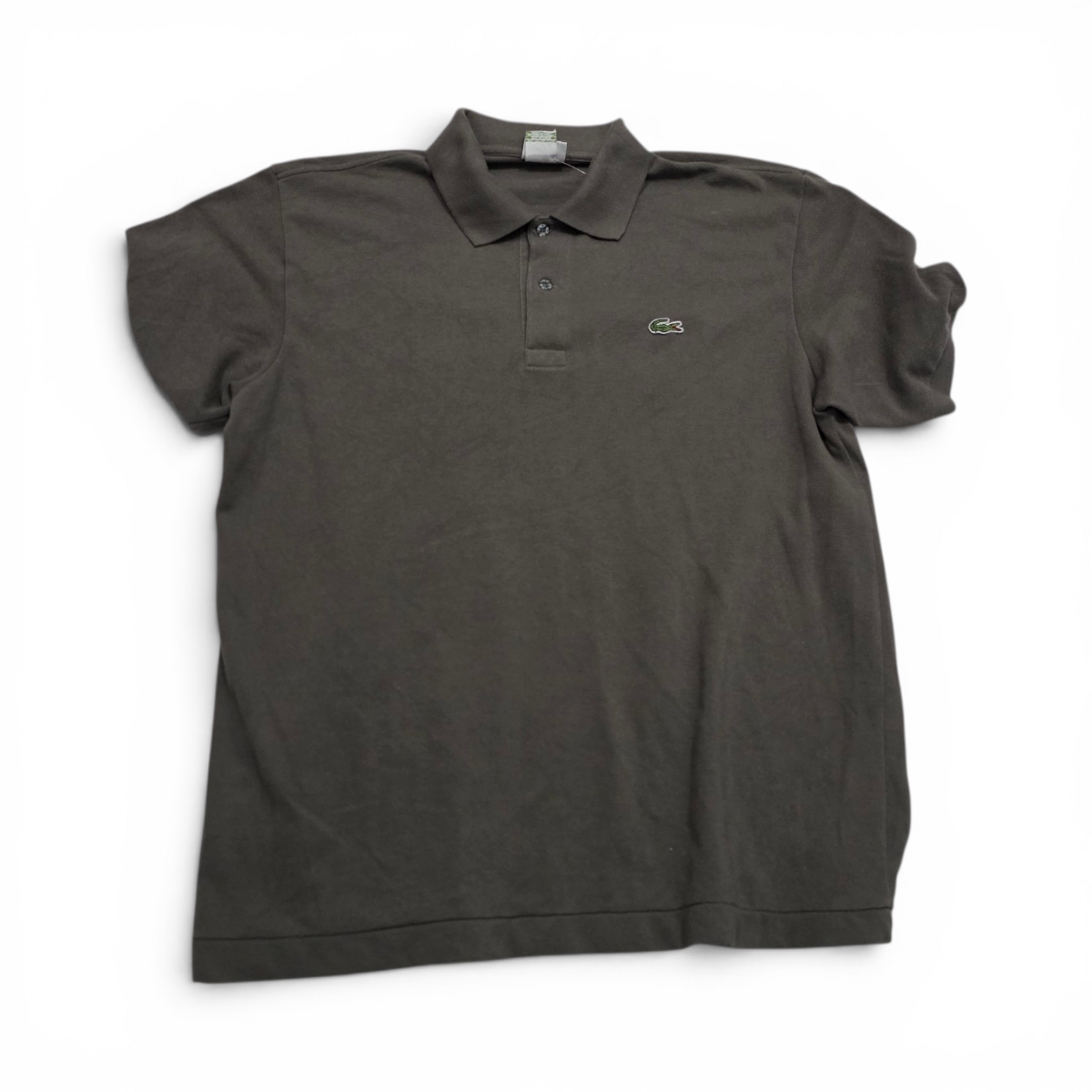 Playera Polo Lacoste 2xl Fr7 Cafe Deslavado (Usado)