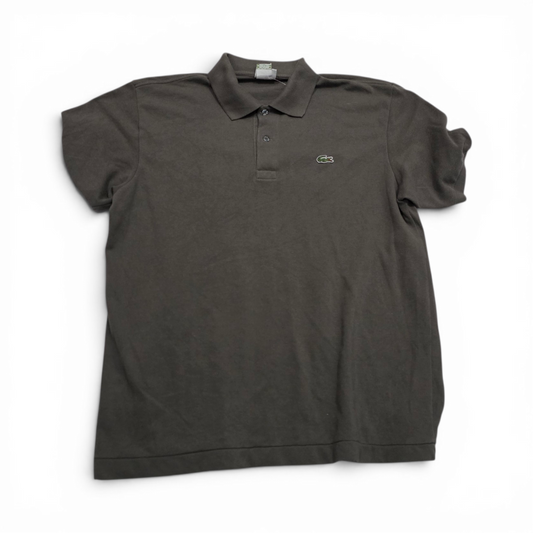 Playera Polo Lacoste 2xl Fr7 Cafe Deslavado (Usado)