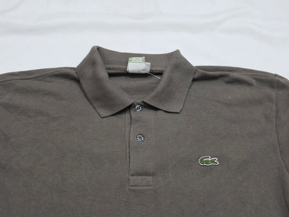 Playera Polo Lacoste 2xl Fr7 Cafe Deslavado (Usado)