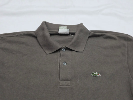 Playera Polo Lacoste 2xl Fr7 Cafe Deslavado (Usado)