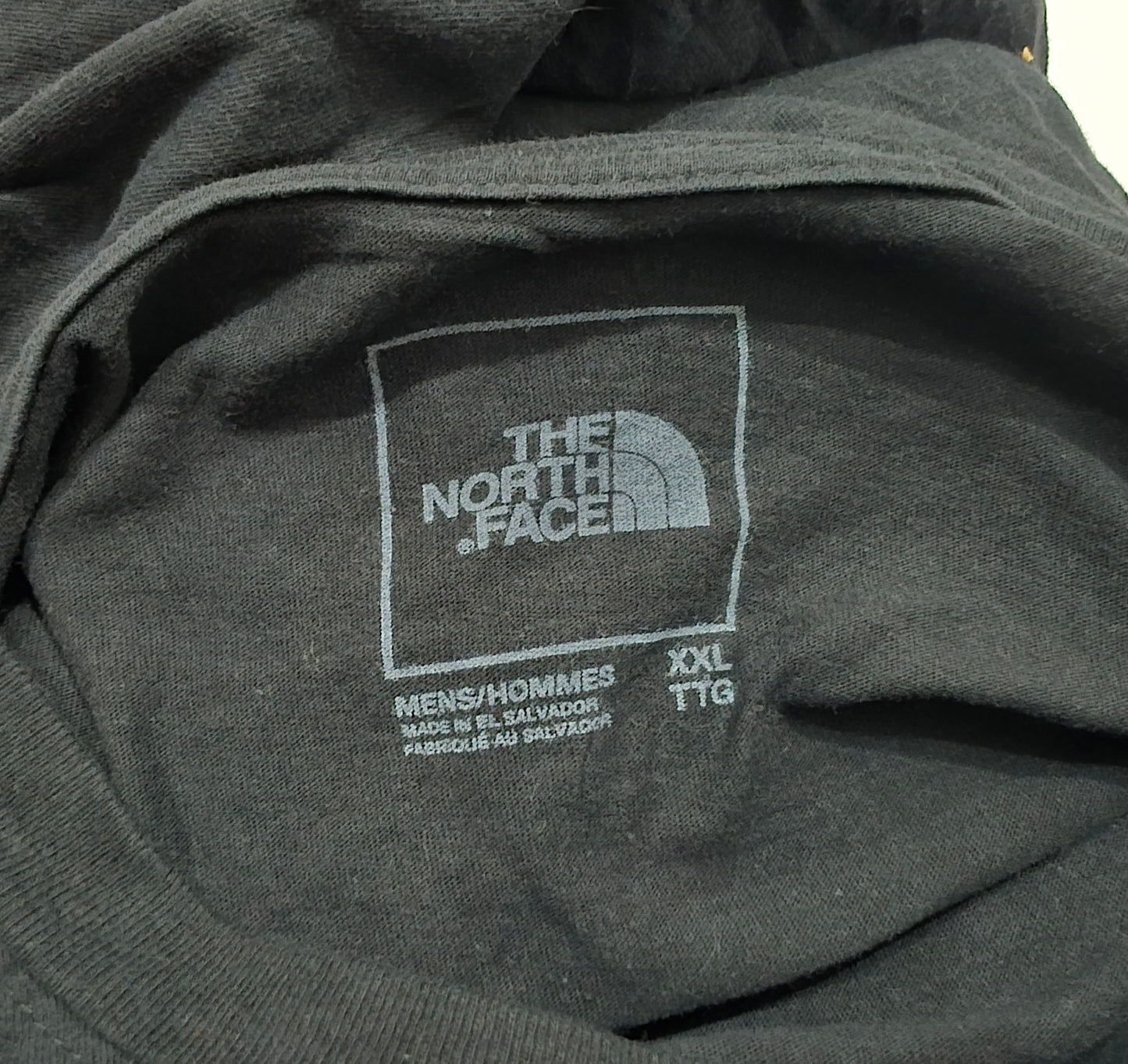 Playera The North Face 2xl Negro Letras (Usado)
