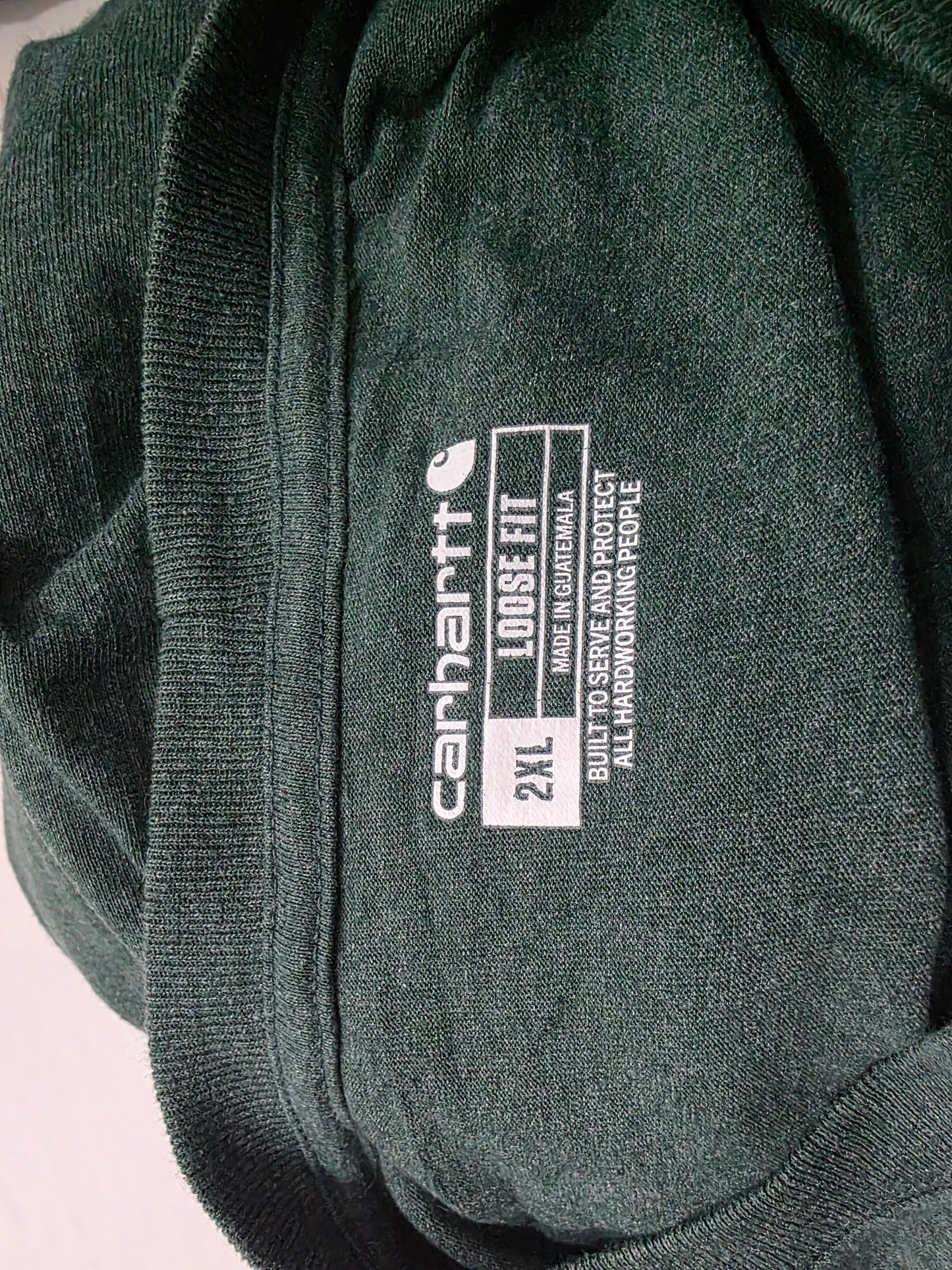 Playera Carhartt 2xl Loose Fit Verde (Usado)