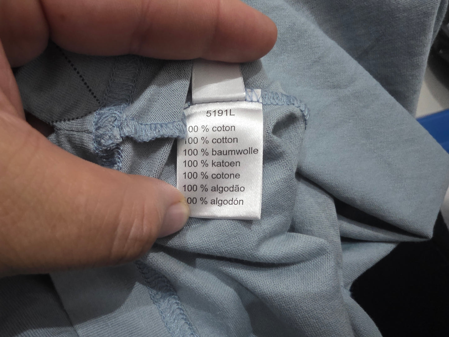 Playera Polo Lacoste 4x Azul Rombos Fr 9 (Usado)