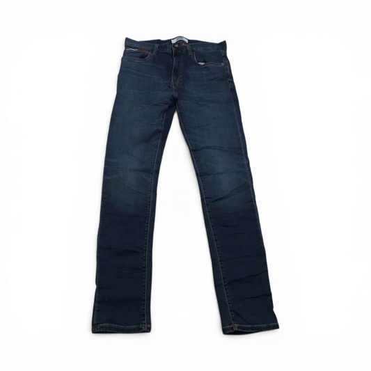 Pantalon Tommy Hilfiger 32x32 Slimetroite Azul (Usado)