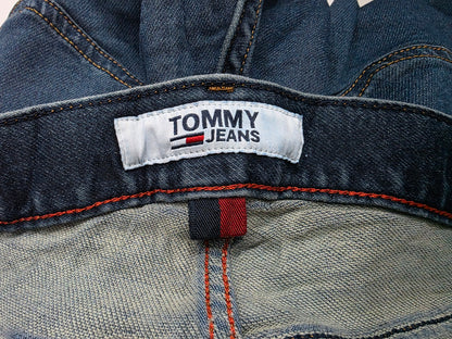 Pantalon Tommy Hilfiger 32x32 Slimetroite Azul (Usado)