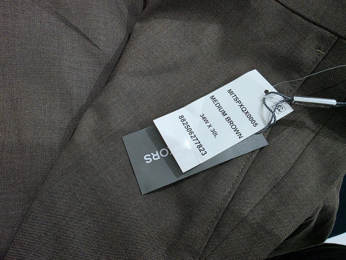 Pantalon Michael Kors 34x30 Cafe De Vestir (NUEVO)