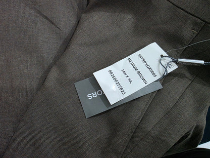 Pantalon Michael Kors 34x30 Cafe De Vestir (NUEVO)