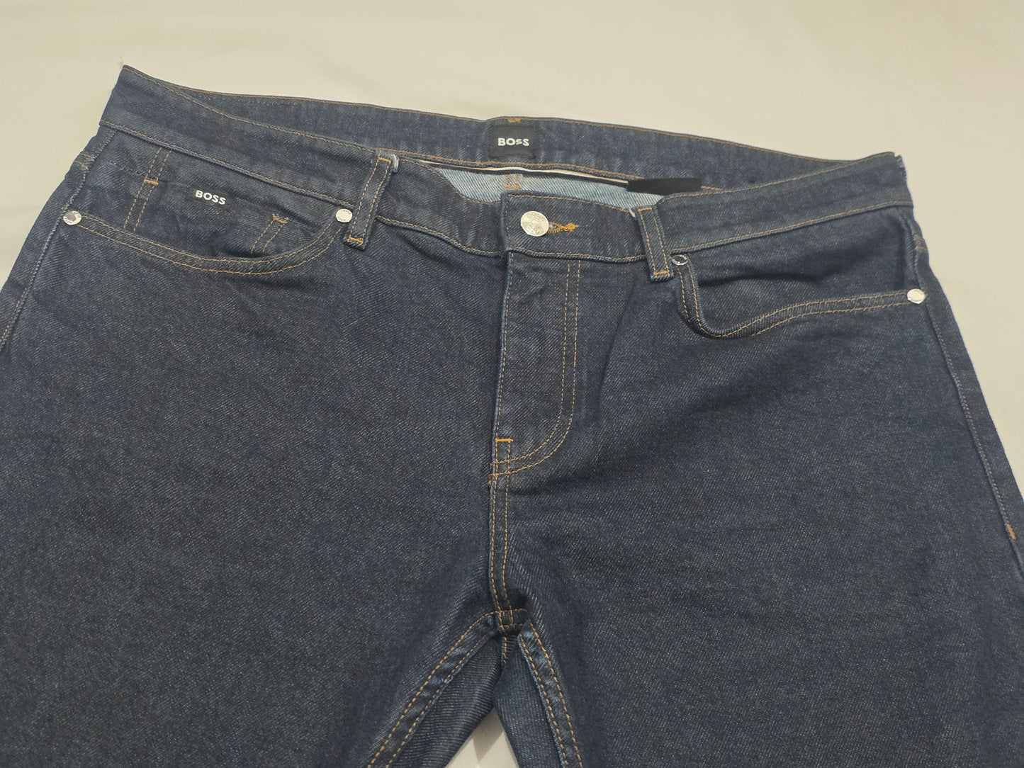 Pantalon Hugo Boss Delaware Slimfit 36x30 Azul (Usado)