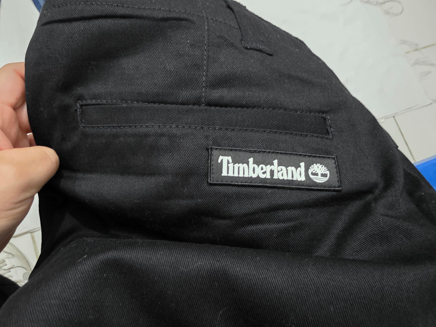 Pantalon Timberland 38x30 Delaxed Negro (NUEVO)
