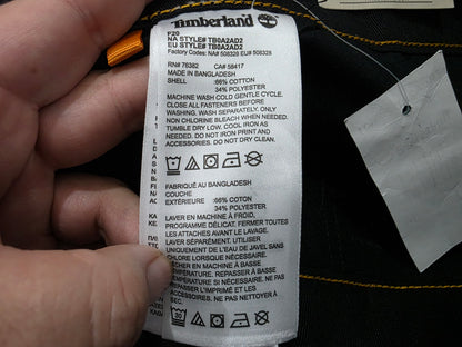 Pantalon Timberland 38x30 Delaxed Negro (NUEVO)