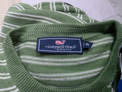 Sueter Vineyard Vines Mediana M Verde Lineas (NUEVO)