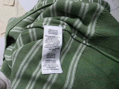 Sueter Vineyard Vines Mediana M Verde Lineas (NUEVO)