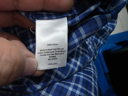 Camisa Vineyard Vines Grandel Classicfit Azul Marino Cuadro (Usado)