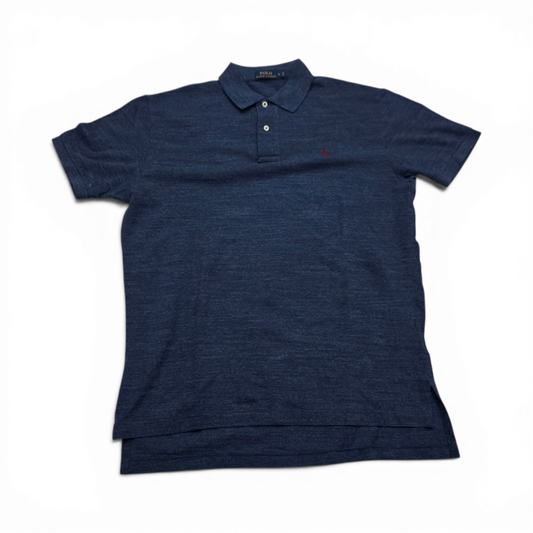Playera Polo Ralph Lauren Grande L Azul Pony Vino (Usado)