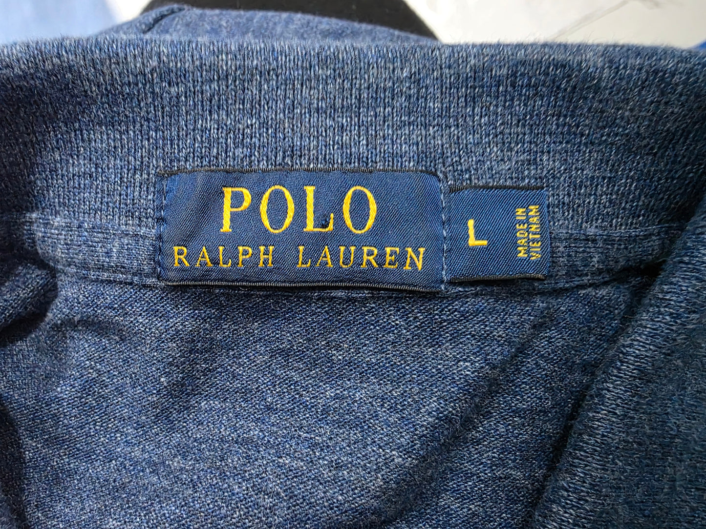 Playera Polo Ralph Lauren Grande L Azul Pony Vino (Usado)