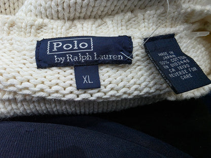 Sueter Ralph Lauren Adolescente Xl Beige Bandera Usa (NUEVO