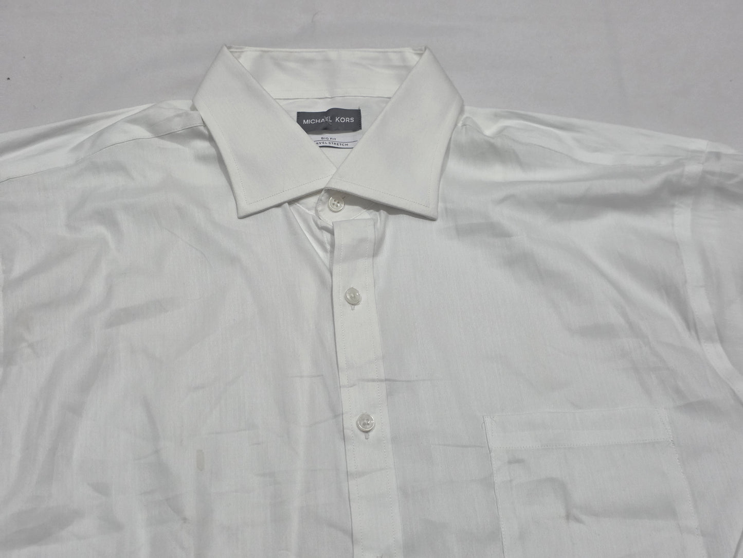 Camisa Michael Kors Xgrande Xl Blanca (Usado)