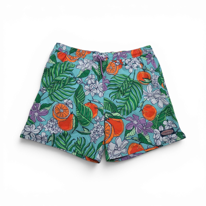 Bermuda Vineyard Vines Xgrande Xl Verde Flores (Usado)