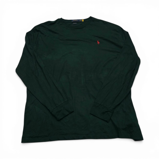 Playera Ralph Lauren Xgrande Xl Verde Big Pony Espalda (Usado)